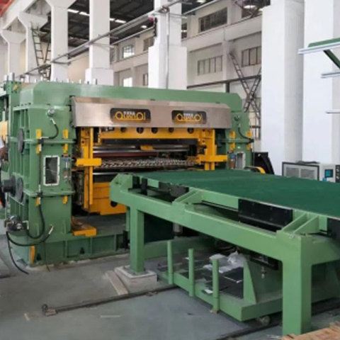 High Speed No Mark Rotary Shear Cut To Length Machine