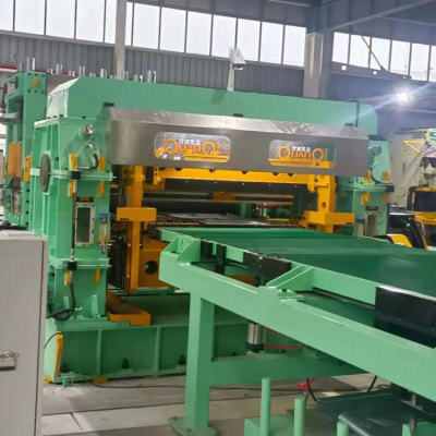 No Roller Mark Non-stop Rotary Shear Cut To Length Line